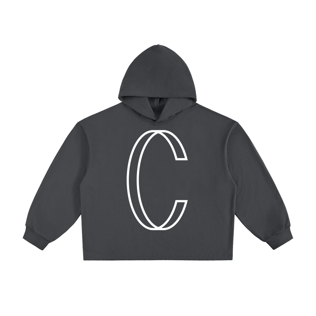 Big "C" Oversized Pullover (Dark Grey)