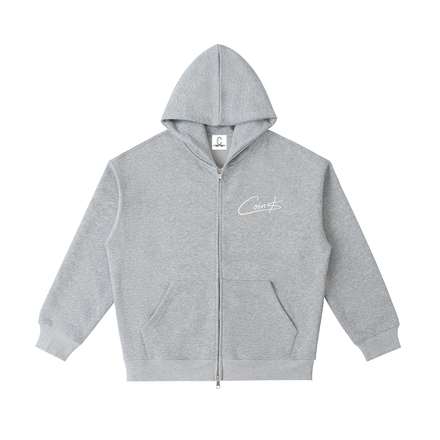 Signature Hoodie (Light Grey)
